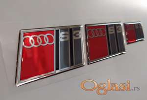 Audi S2 S3 S4 stiker oznaka